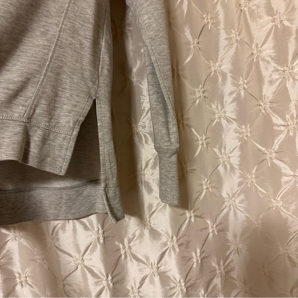 Sweaty Betty After Class Pullover Sweatshirt Light Heathered Gray Oversized - Picture 4 of 12